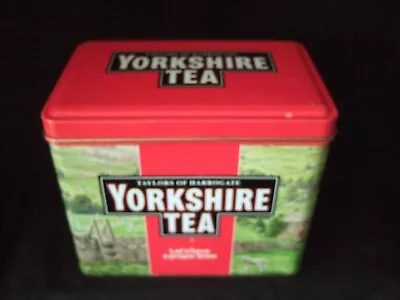 Taylors Of Harrogate Yorkshire  Tea Tin Yorkshire Tea Caddy (Empty) 2015 • £15