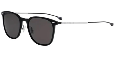 $49.99 • Buy Hugo Boss Men's Black Soft Square W/ Titanium Temples - B0974S-0807-IR52