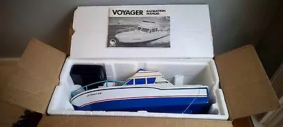 SHINSEI RC Radio Control Voyager Cabin Cruiser Never Run Vintage 1980's In Box • $99.99