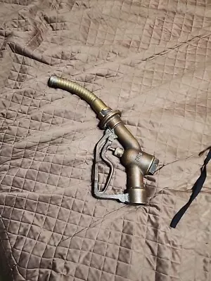 Milwaukee Gas Pump Nozzle Brass   U-17 Model For Wayne Visible  • $125