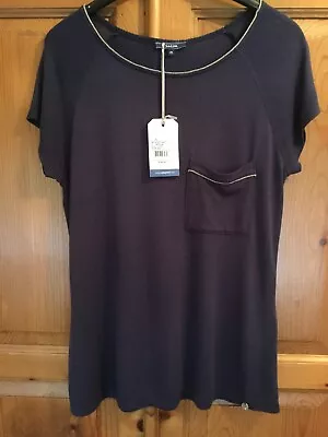 Salsa Jeans Company Navy Top  Size M New With Tags • £10