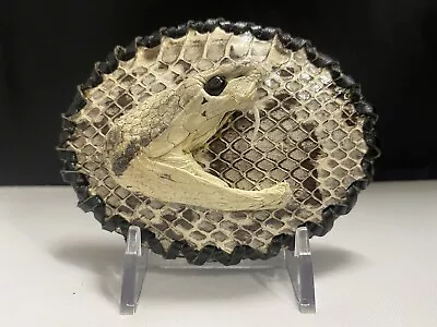 Rattle Snake Buckle Western Cowboy Style Hebilla Piton Víbora Vaquero • $29.99