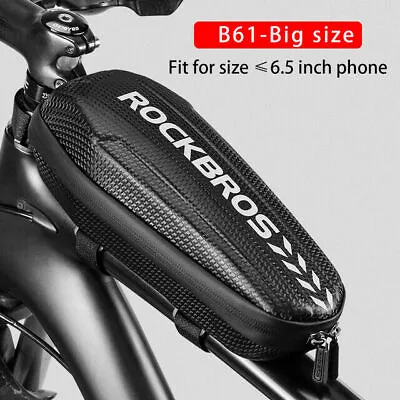 Rockbros Front Top Tube Bag Waterproof MTB & Road Bicycle Multifunctional Bag • $15.49