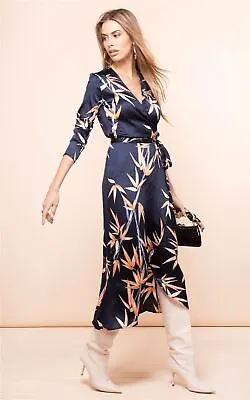 £24.50 • Buy Dancing Leopard Women's Yondal Wrap Maxi Dress Tropical Print Ladies Outfit