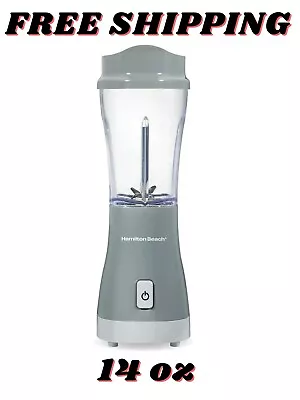 Hamilton Beach Single Serve Personal Smoothie Blender With 14 Oz. Travel Cup And • $14.20