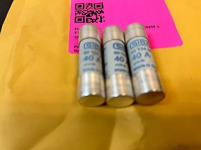 3 OEM Tesla Model S Fuse SIBA Made In Germany 40Amps 700V For DC To DC Converter • $99.99