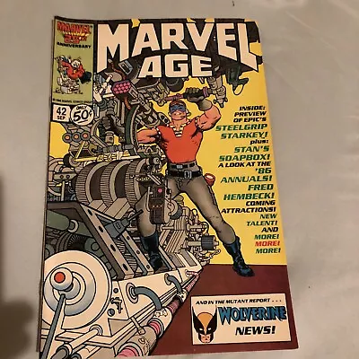 Marvel Age Comic Book Lot Of 15 1986-1988 • £18.24