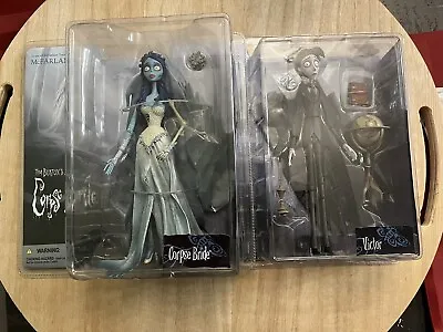 Tim Burton's Emily & Victor The Corpse Bride Figure McFarlane  WB 2005 NEW NIB • $200