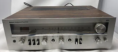 FOR PARTS: Modular Component System MCS 3212 AM/FM Stereo Wood Grain Receiver • $74.99