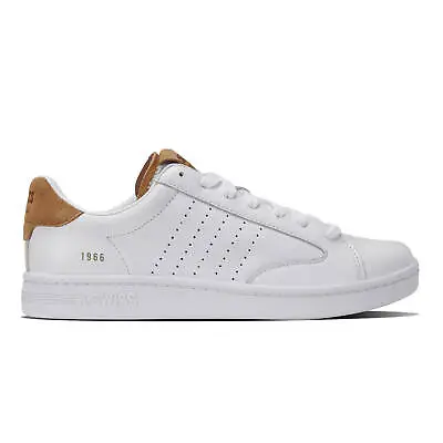 K-Swiss LOZAN KLUB LTH Men's Leather Sneakers Trainers Walking Shoes 07263-987-M • £61.18