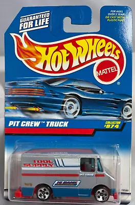 HOT WHEELS  1998   Coll #874   Hi Bank Racing Pit Crew Tool Truck • $5