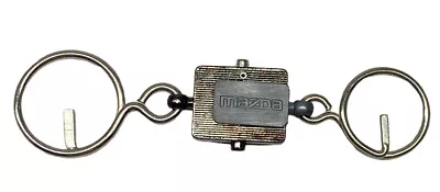 Vintage Mazda Pull Apart Valet Keychain Silvertone • $24.99