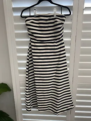 $30 • Buy ASOS Women’s Stripe Strapless Cocktail Dress Size 12 