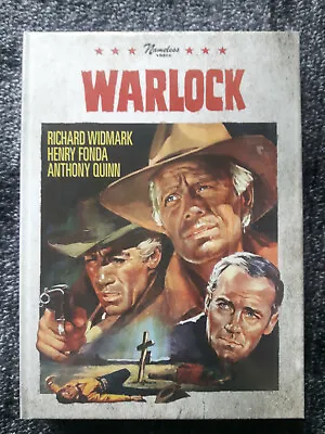 WARLOCK - BLU RAY Region B (UK ) & DVD Region 2 (UK) Mediabook - Richard Widmark • £24.98