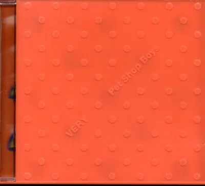 £1.49 • Buy PET SHOP BOYS - Very - CD Album *Orange Embossed Dimple Case*