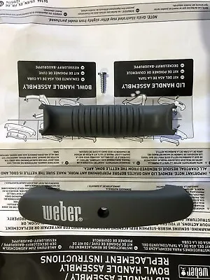 Genuine Weber Charcoal Grill Barbecue Handles Brand New Set Of 3 Direct Fit BBQ • $75