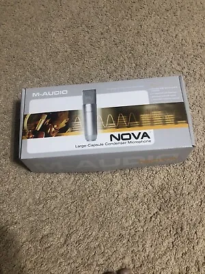 Brand New M-Audio Nova Large Capsule Cardioid Condenser Microphone • $100