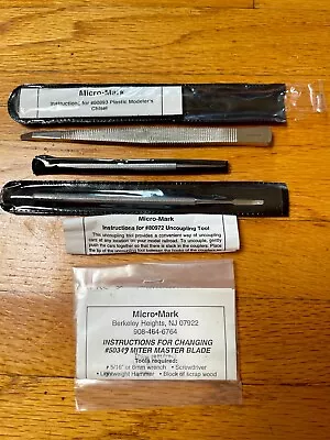 Lot Of 4 Micro-Mark Model Train Tools • $19.99