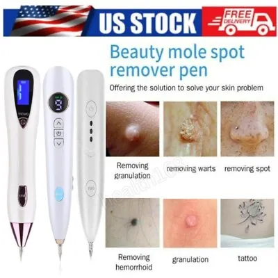 $7.95 • Buy Laser Plasma Pen Dark Spots Skin Tags Tattoo Mole Wart Remover Pen Mole Removal