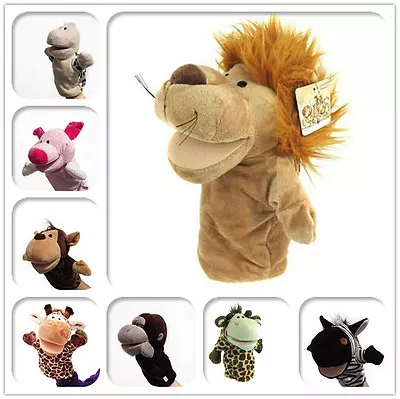 £7.83 • Buy Animal Wildlife Hand Glove Puppet Soft Plush Puppets Kid Children Toy Gift L P4