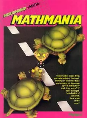 Mathmania Book 8: Puzzlemania + Math - Paperback By Jeff O'Hare - GOOD • $6.49