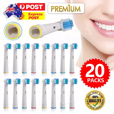 $13.95 • Buy 20x Replacement Toothbrush Heads Electric Brush For Oral B Braun Models Series
