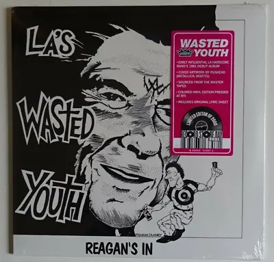 LA's WASTED YOUTH Reagan's In RSD 2021 GREEN Vinyl LP New SEALED • £39.99