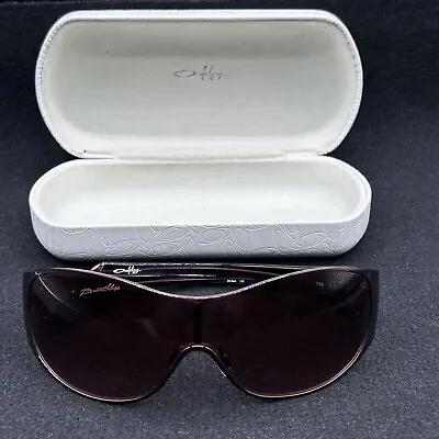 Oakley Breathless Wrap Sunglasses Antique Plum 05-944 130 Used • $74