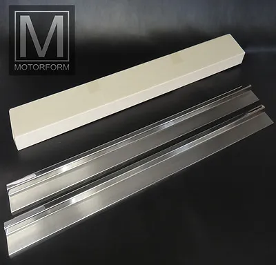 Mercedes 380SEC-560SEC W126 C126 Entry Strips Entry Strips Sill Chrome • $127.42