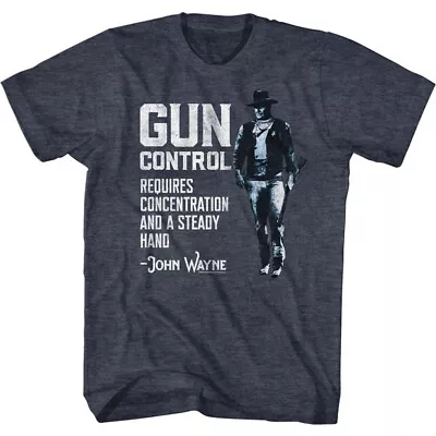 John Wayne Gun Control T-Shirt • $6.99