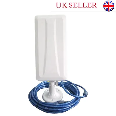 150Mbps Wireless Wifi Repeater Extender Signal Booster Long Range 5m Cable UK • £28.66