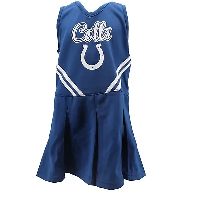 $17.95 • Buy Indianapolis Colts NFL Toddler Cheerleader Outfit With Bottoms Combo Set New