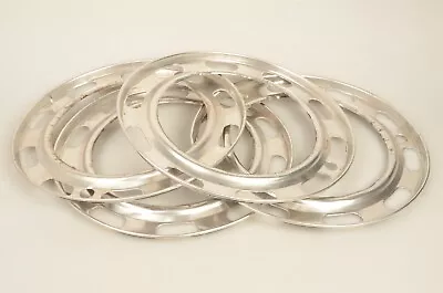 Vintage VW 10 Slot Beauty Rings Volkswagen Trim Rings Pre Owned Set Of 4 Nice • $45