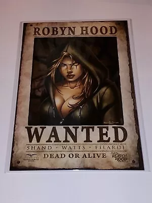 Grimm Fairy Tales Robyn Hood Wanted #2 Variant B Nm+ (9.6) Zenescope June 2013 • £8.99