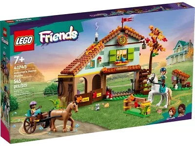 LEGO 41745 Friends - Autumn's Horse Stable SAME DAY EXPRESS POST • $95