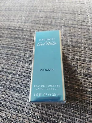 Davidoff Cool Water Woman 30ml Eau De Toilette Spray Brand New & Sealed • £13.95