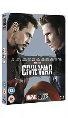 Captain America : Civil War (includes Sleeve) (Blu-ray)  Brand New Sealed Marvel • £3.25