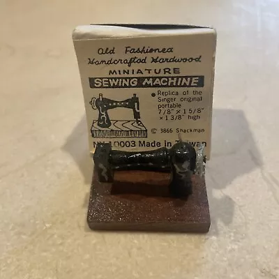 Shack Man Miniature Sewing Machine • $15