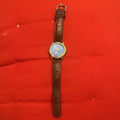$14.95 • Buy Vintage 90's Fossil Watch Disney's Aladdin Limited Edition Genie Needs Batteries