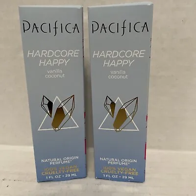 Pacifica Hardcore Happy Vanilla Coconut Perfume-lot Of 2-new • $48