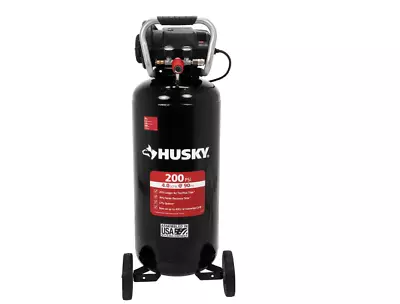 Husky Electric Air Compressor 20 Gallon 200 PSI Oil Free Portable Vertical Tool • $343.83