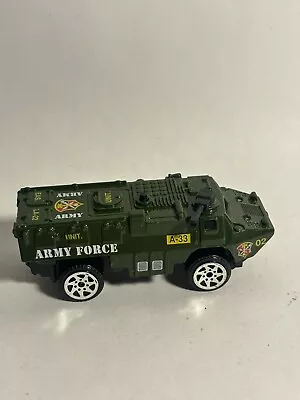 1990s Vintage Small Army Military Tank Unbranded Army Force  A-33 Toy Car • $11.31