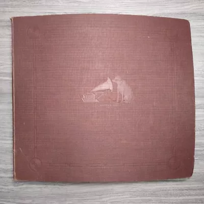 1914-25 VICTROLA Record Storage ALBUM Book 78  K  Victor Phonograph + 10 Records • $59.95