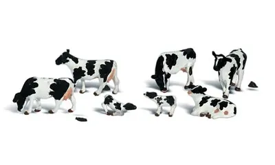 Woodland Scenics ~ New 2024 ~ O Scale Animals ~ Holstein Cows ~ A2724 • $27.22