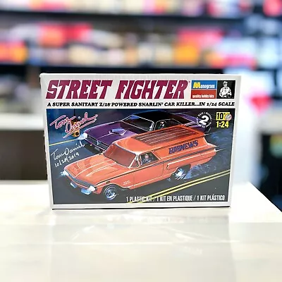 New Monogram Street Fighter 1960 Chevy Panel Wagon Model Kit Tom Daniel SIGNED • $104.99