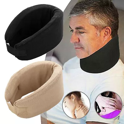 Neck Brace Support Soft Foam Traction Cervical Collar Therapy Pain Relief Health • £8.18