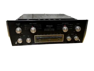 MCINTOSH C28 Stereo Preamplifier Analog Black Home Audio Very Good • $1538.89
