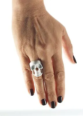 Spooky Skeleton Ring - Halloween Costume Jewellery • £5.71