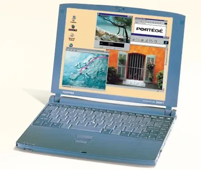 Vintage Toshiba Portege 3025CT Ultraportable Laptop Notebook Computer Windows 98 • $319