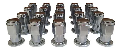 24 X Extreme 12x1.5 Chrome Mag Alloy Wheel Nuts Old Style Shank For Toyota Lexus • $50.95
